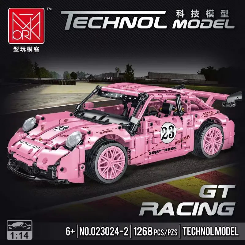 MORK 023024 Porsche GT-3 RS Building Blocks (1268 Pcs)
