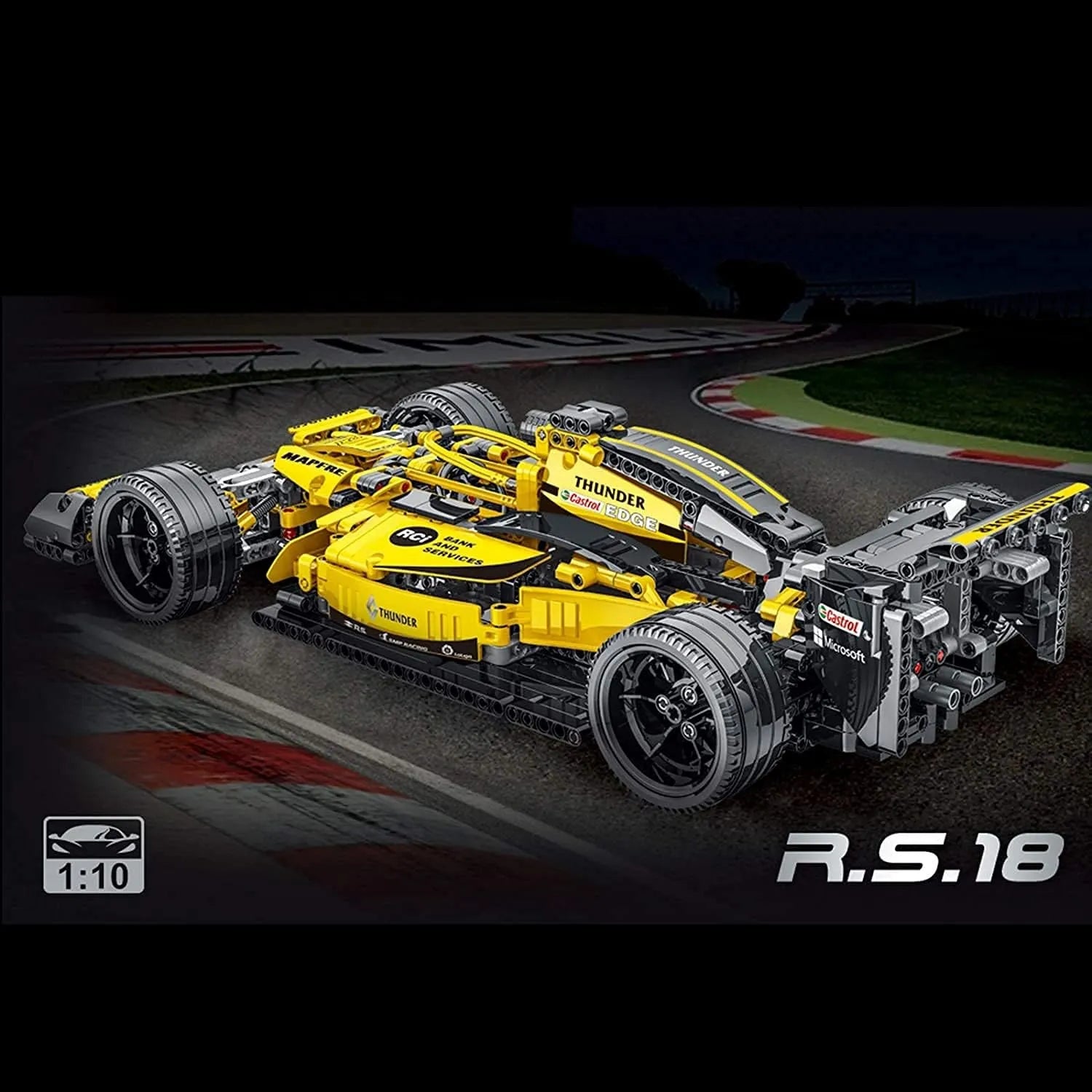 Mork 023011 R.S.18 Formula 1 Building Blocks (1084 Pcs)