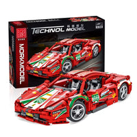 MORK 023002-1 Ferrari 458 GT Building Blocks (1328 Pcs)