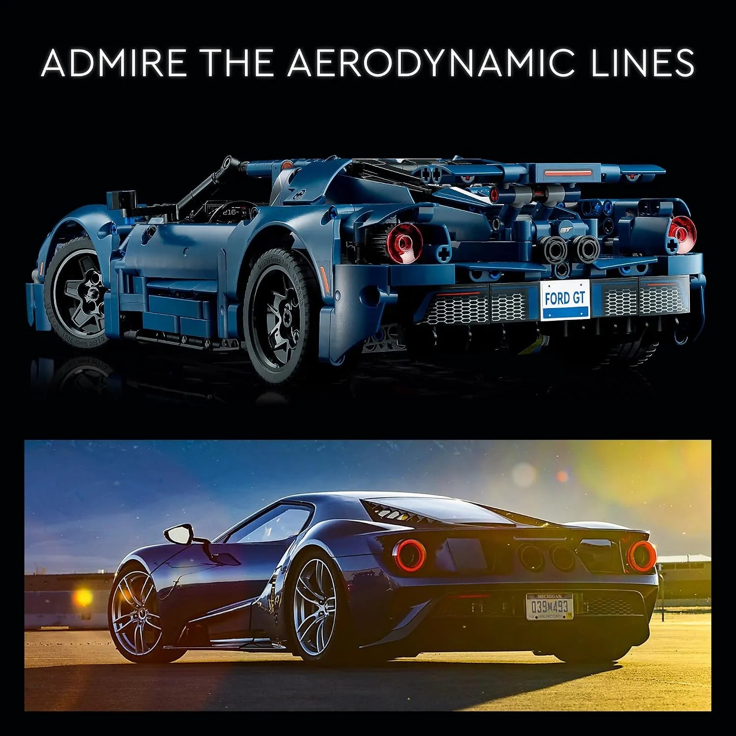 Technic 42154 Ford GT Building Blocks (1466 Pcs)