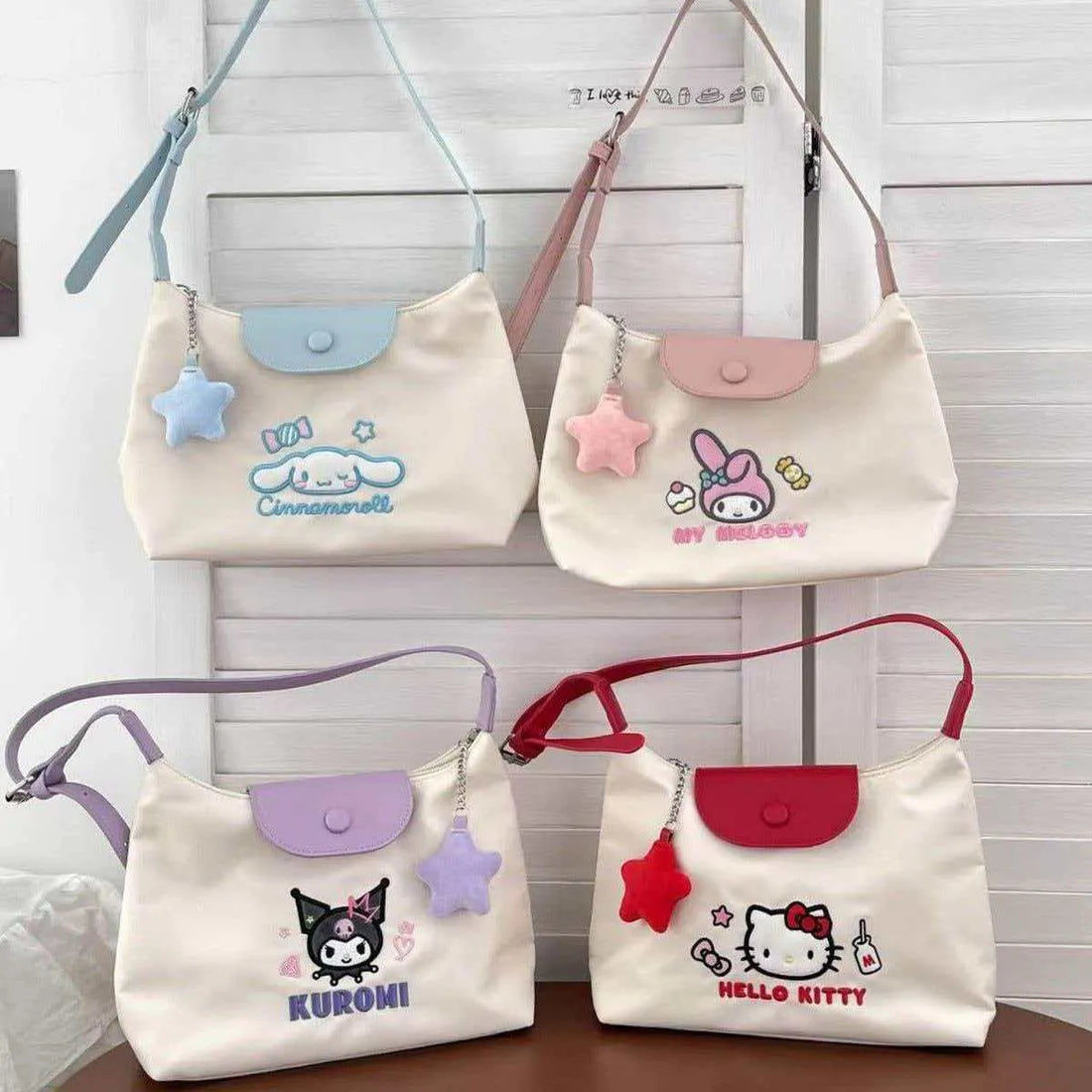Sanrio Star Clasp Shoulder Bag