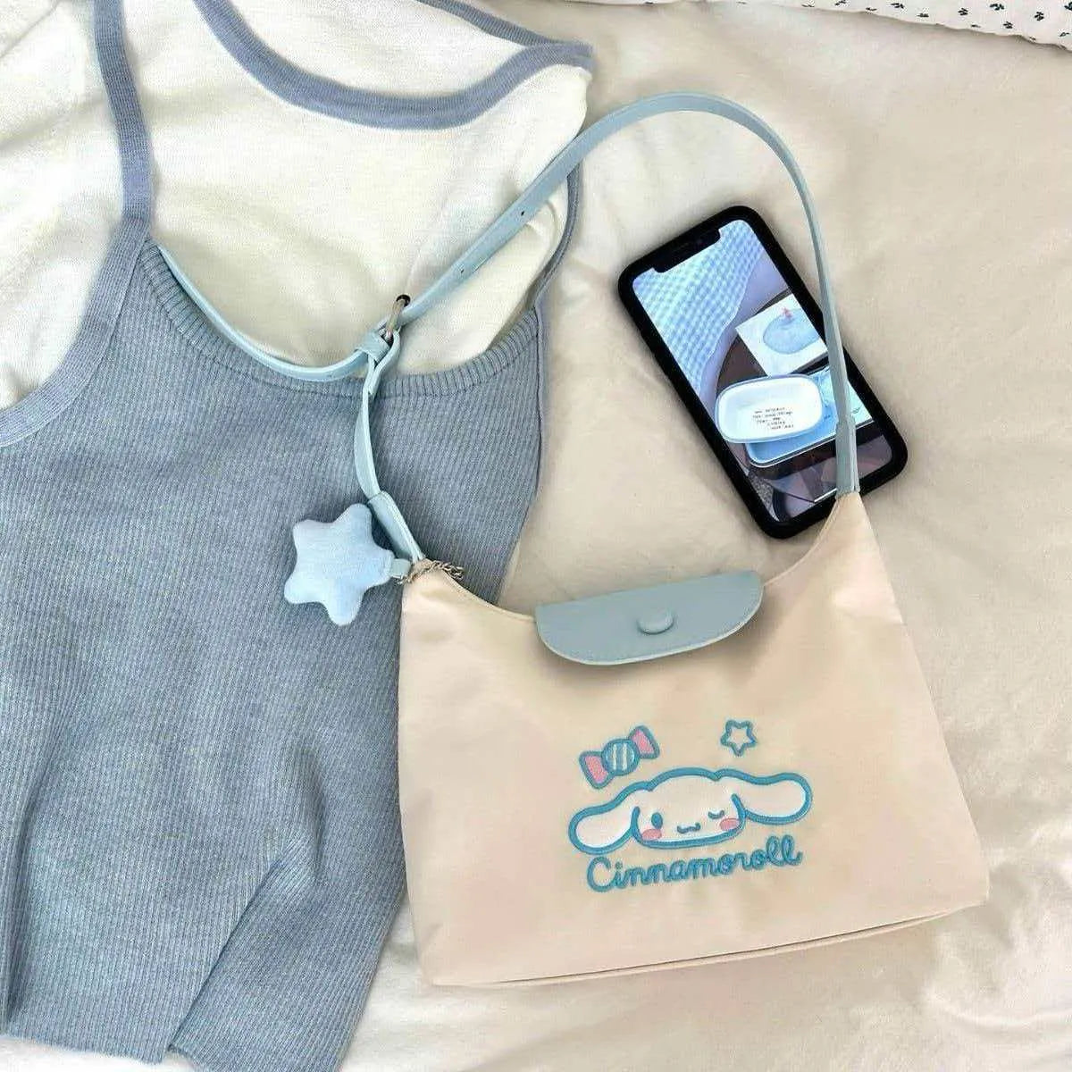 Sanrio Star Clasp Shoulder Bag
