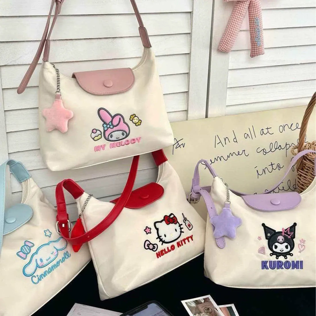Sanrio Star Clasp Shoulder Bag