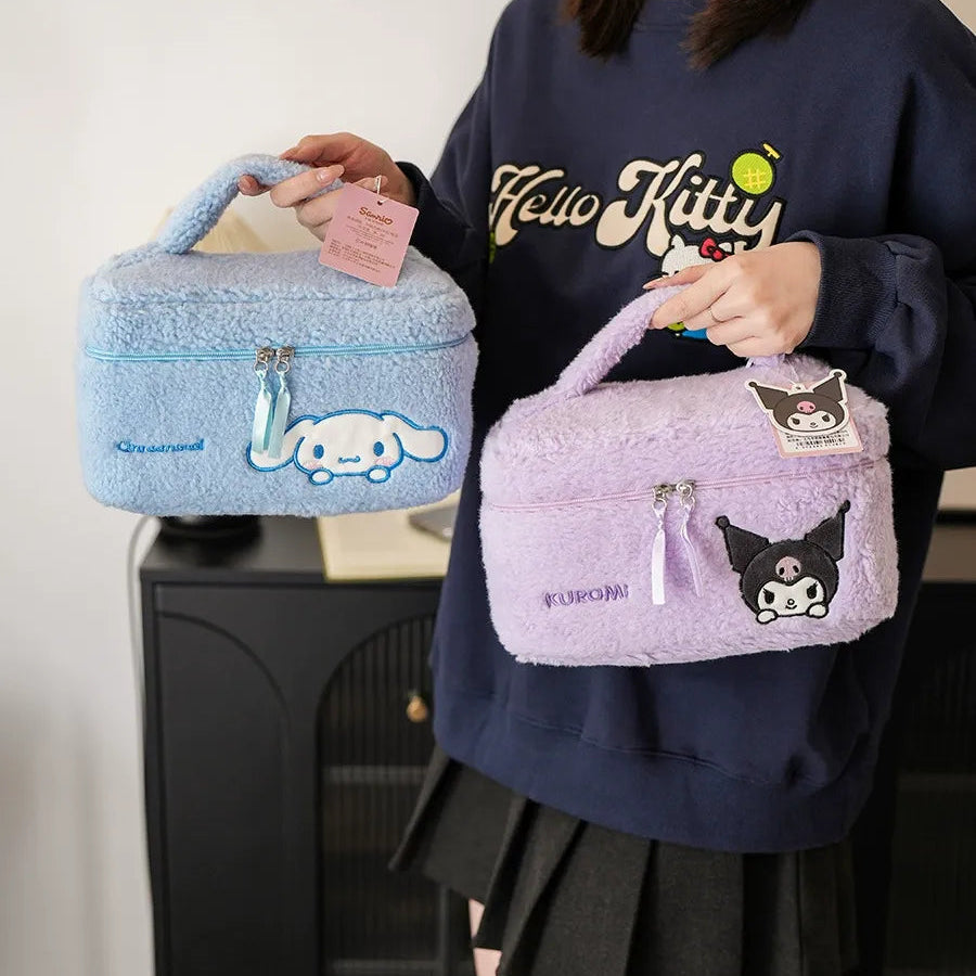 Sanrio Plush Fizzy Cosmetic Bag