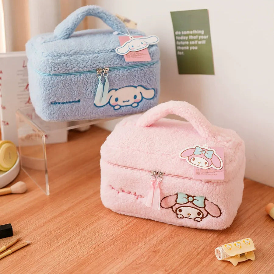 Sanrio Plush Fizzy Cosmetic Bag