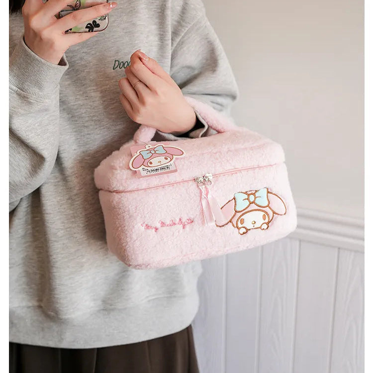 Sanrio Plush Fizzy Cosmetic Bag