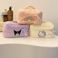 Sanrio Quilted Character Cosmetic Vanity Bag