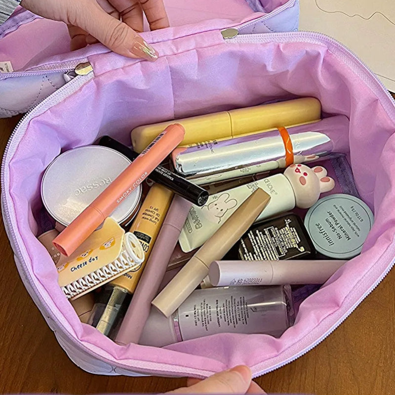 Sanrio Quilted Character Cosmetic Vanity Bag