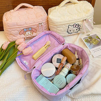 Sanrio Quilted Character Cosmetic Vanity Bag