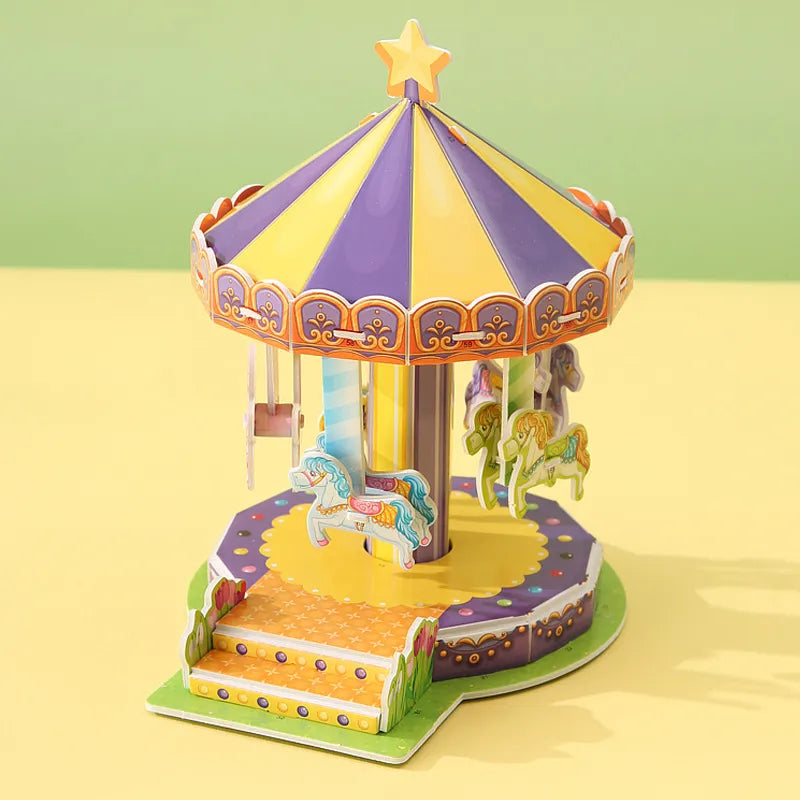 DIY Amusement Park 3D Puzzle Kit