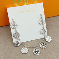 T-Luxe Hexagon Halo Choker Necklace