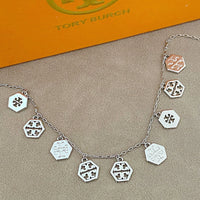 T-Luxe Hexagon Halo Choker Necklace