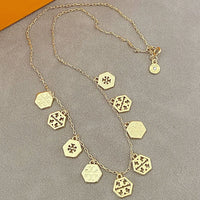 T-Luxe Hexagon Halo Choker Necklace