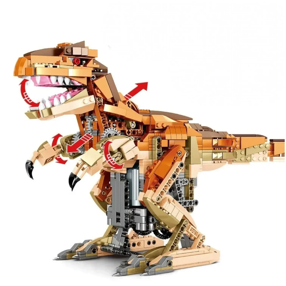 T Rex Building Post Sembo 205035 Programmable T-Rex Building Blocks (1036 Pcs)