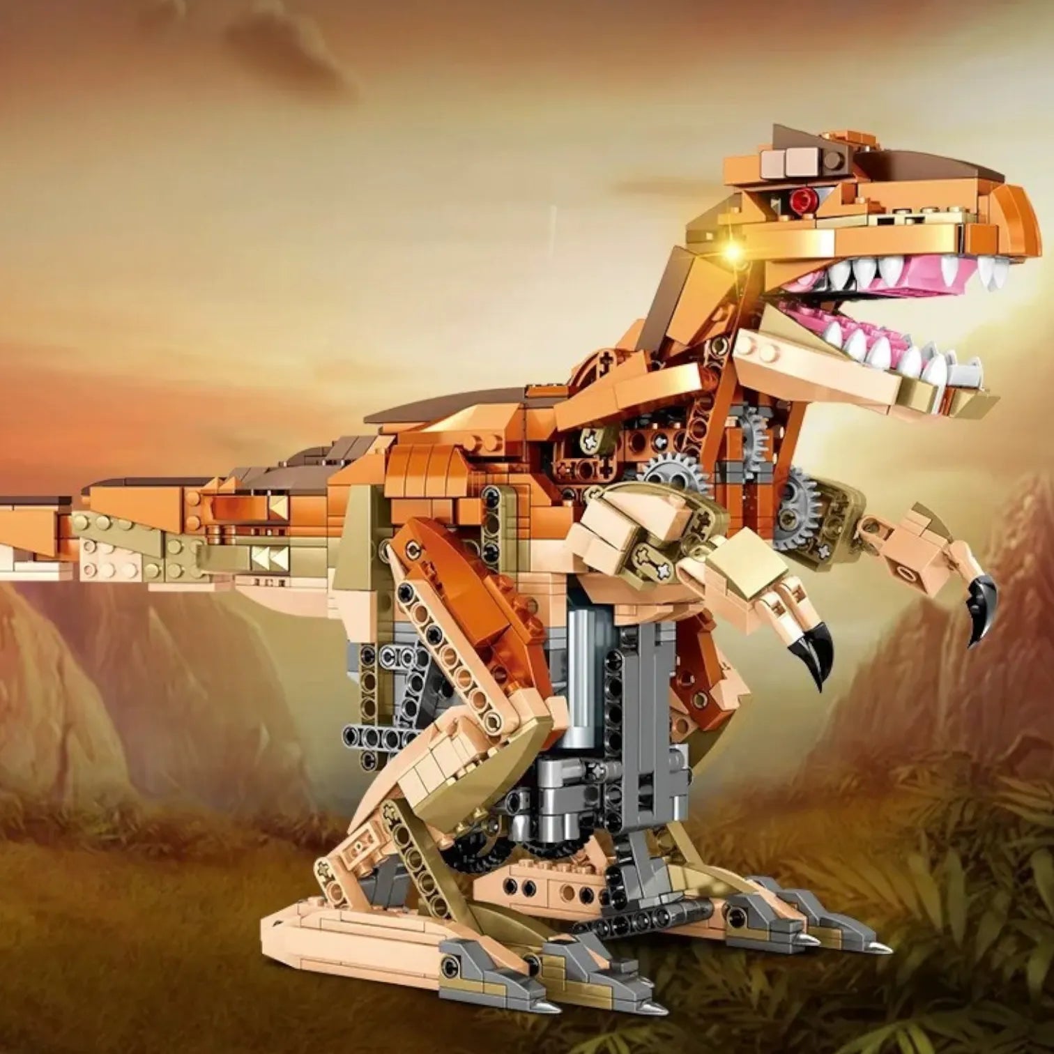 Sembo 205035 Programmable T-Rex Building Blocks (1036 Pcs)