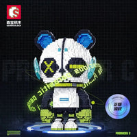 Sembo 601309 iQIYI Parasitic Panda Building Blocks (3678 Pcs)