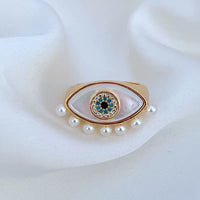 KS Mystic Aura Eye Ring