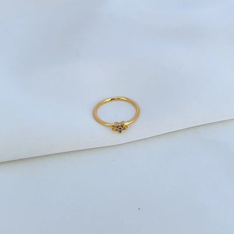 KS Scarlet Bloom Stacking Ring (Set of 3)