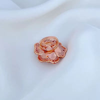 KS Crimson Bloom Cocktail Ring