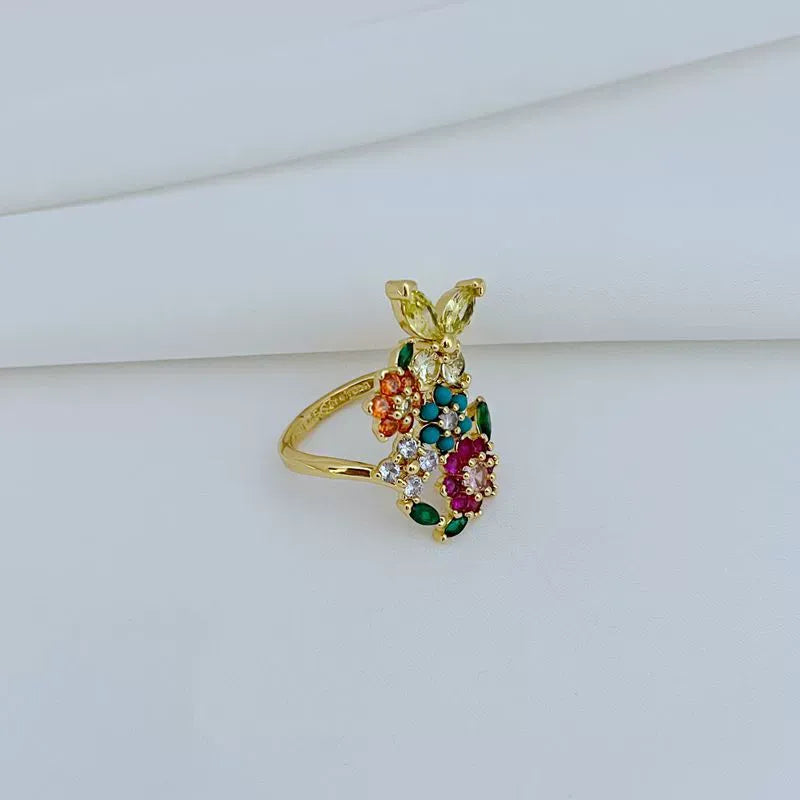 KS Enchanted Flora Statement Ring