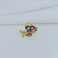 KS Enchanted Flora Statement Ring