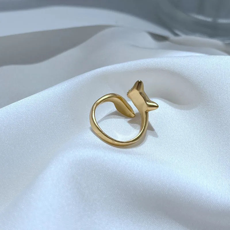 KS Gilded Fable Fox Wrap Ring