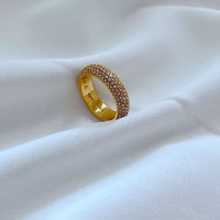 KS Stardust Pavé Band Ring