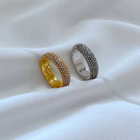 KS Stardust Pavé Band Ring