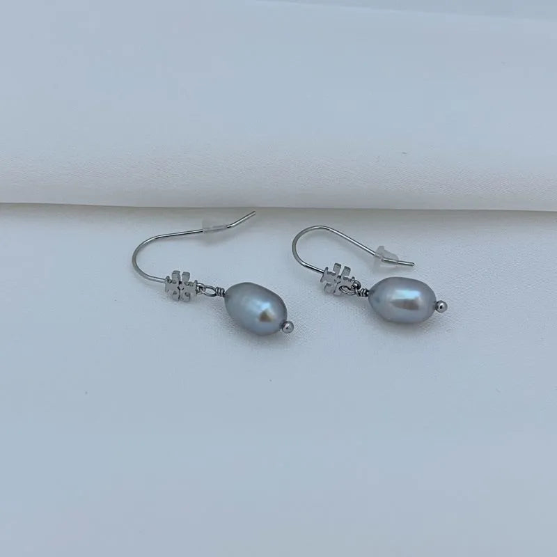 T-Luxe Baroque Siren Drop Hook Earrings