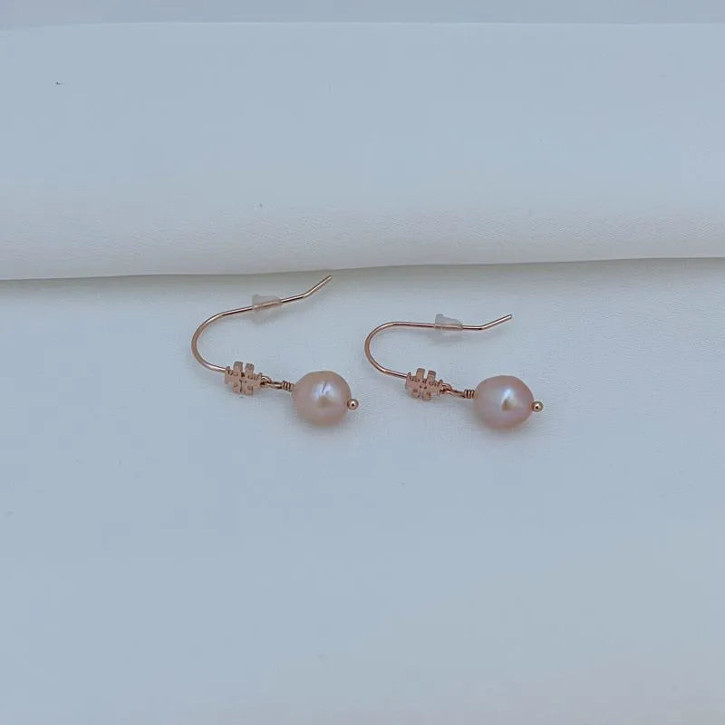 T-Luxe Baroque Siren Drop Hook Earrings