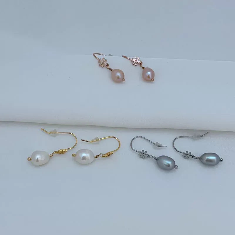 T-Luxe Baroque Siren Drop Hook Earrings