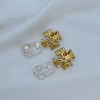 T-Luxe Lucent Nugget Drop Earrings