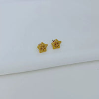T-Luxe Astral Emblem Stud Earrings