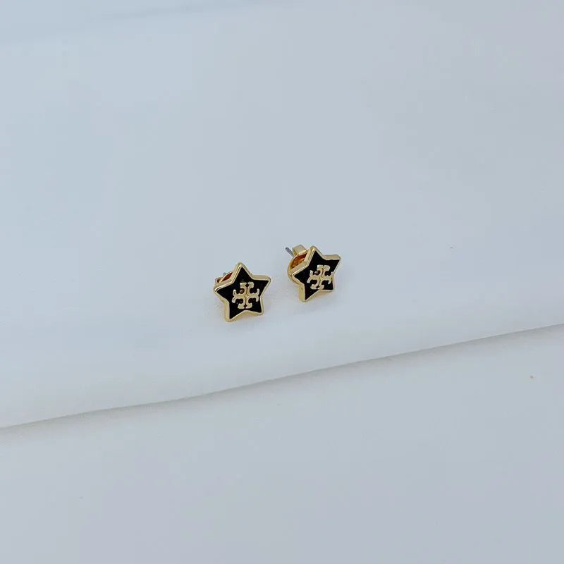 T-Luxe Astral Emblem Stud Earrings