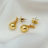 T-Luxe Liquid Aura Droplet Drop Earrings