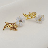 T-Luxe Pixie Blossom Drop Earrings