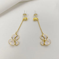 T-Luxe Pearlescent Flora Dangle Earrings