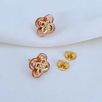 T-Luxe Clover Blossom Stud Earrings