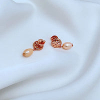 T-Luxe Aura Pearl Droplets Earrings