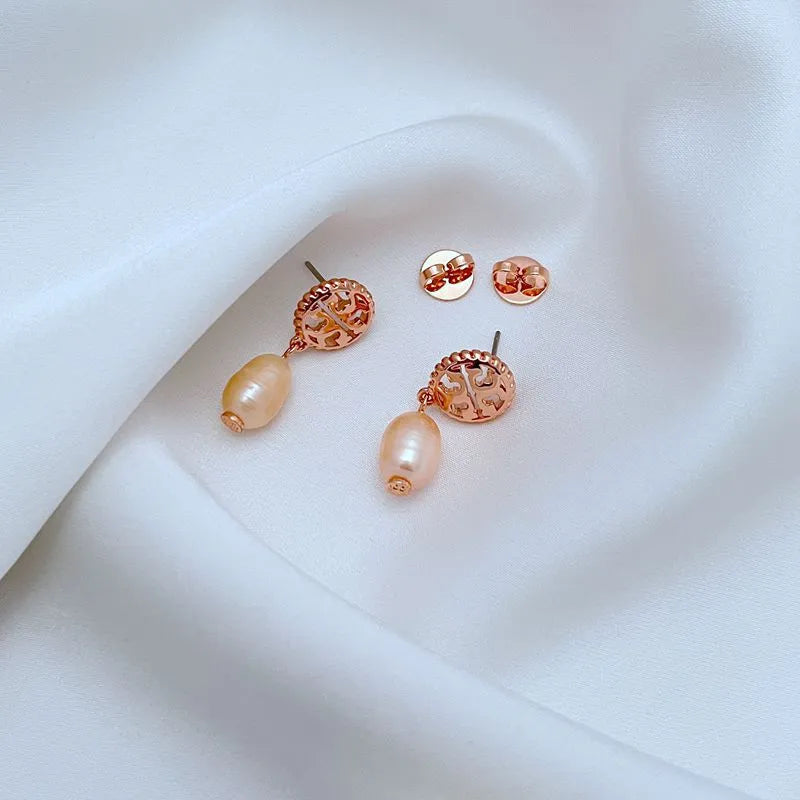 T-Luxe Aura Pearl Droplets Earrings
