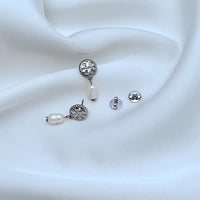 T-Luxe Aura Pearl Droplets Earrings