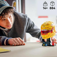 Lewis Hamilton Helmet 43022 Building Blocks (884 Pcs)