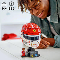 Charles Leclerc Helmet 43014 Building Blocks (886 Pcs)