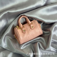 Monogram Luxe Petit Barrel Crossbody Bag