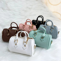 Monogram Luxe Petit Barrel Crossbody Bag