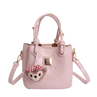 Sweetheart Bow Bucket Crossbody Bags