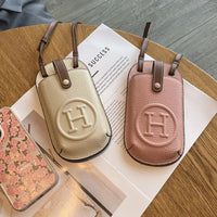 Horse Carriage Luxe Crossbody Phone Bag