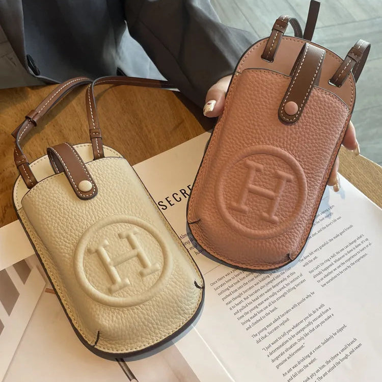 Horse Carriage Luxe Crossbody Phone Bag