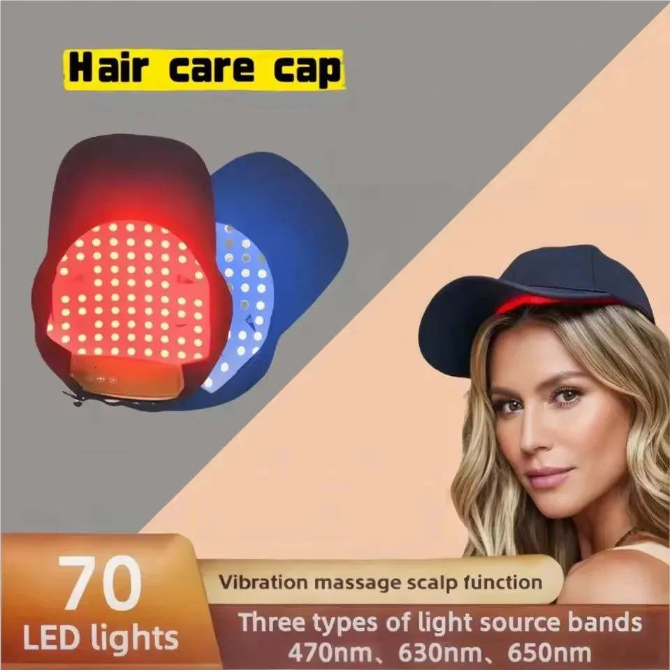 Sonic Calm Light Therapy Massage Cap
