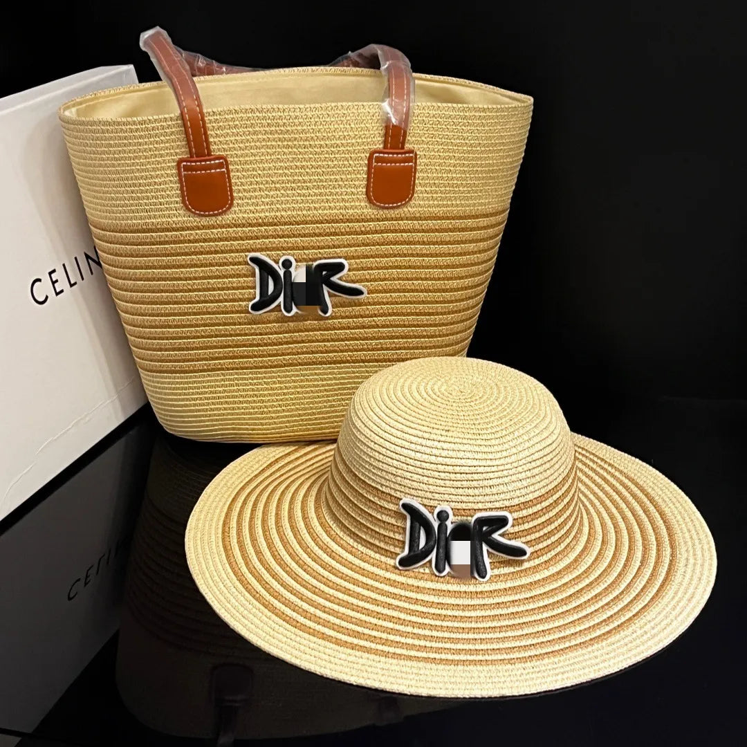D-Luxe Solstice Coast Sun Bag & Hat Set